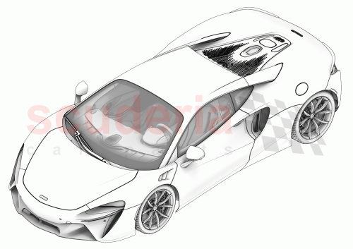 Part Diagram for McLaren 12P0170CP