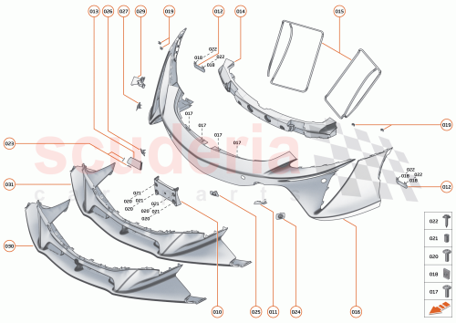 Part Diagram for McLaren 00RA249