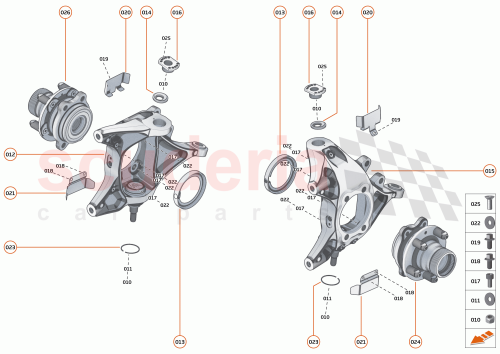 Part Diagram for McLaren 15BA256CP