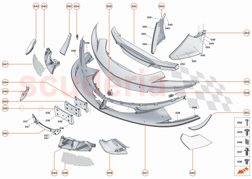 Part Diagram for McLaren 00RB010