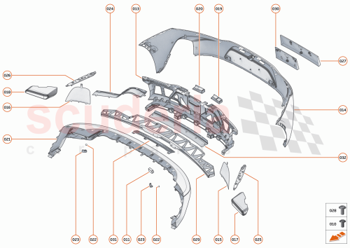 Part Diagram for McLaren 22AA869GP