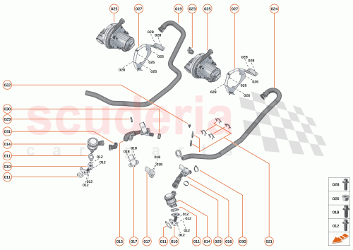 Part Diagram for McLaren 00RG017