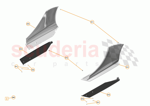 Part Diagram for McLaren 12A3249CP