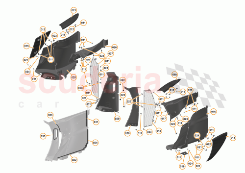 Part Diagram for McLaren 13A5501CP