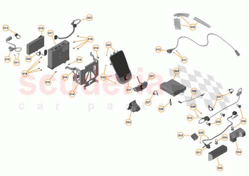 Part Diagram for McLaren 13MA215CP