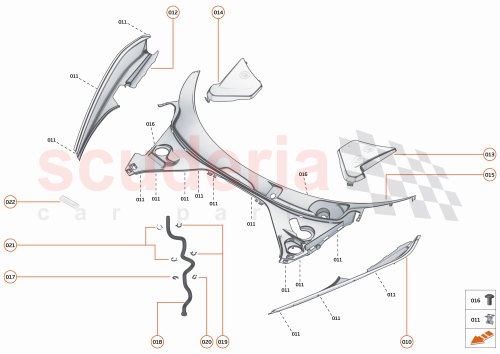 Part Diagram for McLaren 28AA532CP