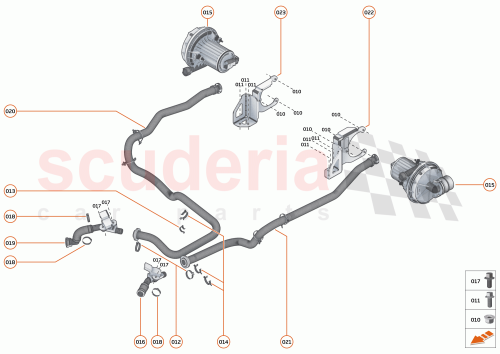 Part Diagram for McLaren 22FA032GP
