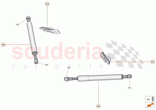 Part Diagram for McLaren 26AD300SP
