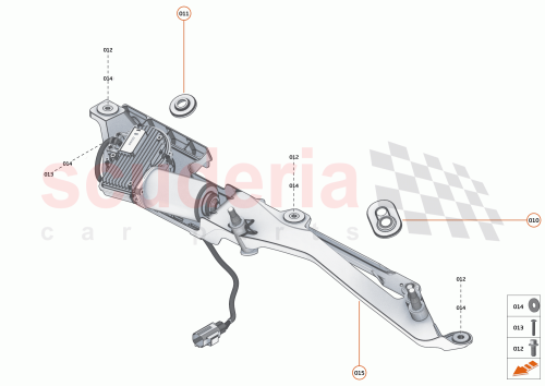 Part Diagram for McLaren 13AA614CP