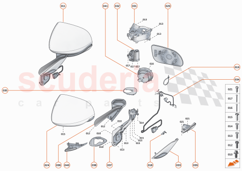 Part Diagram for McLaren 00RA313