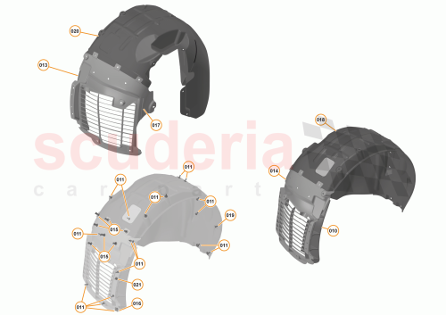 Part Diagram for McLaren 00RB017