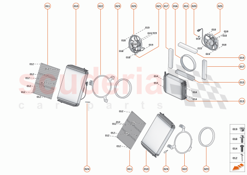 Part Diagram for McLaren 23GA048CP