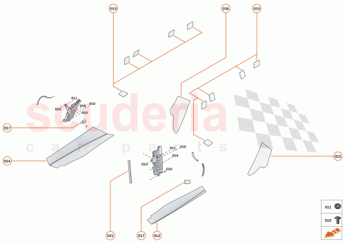 Part Diagram for McLaren 14AA522SP