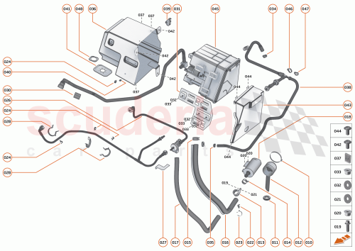 Part Diagram for McLaren 23KA101CP