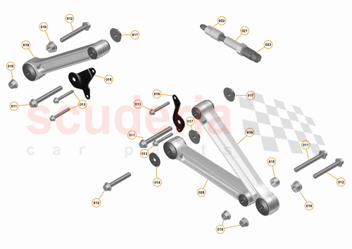 Part Diagram for McLaren 11F1768RP
