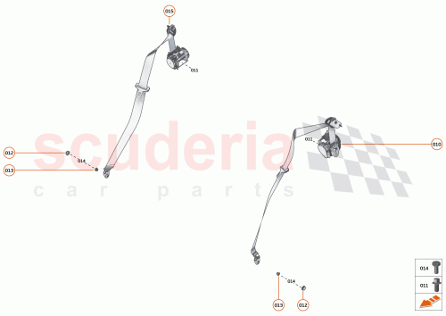 Part Diagram for McLaren 16NB771CP