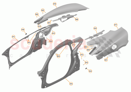 Part Diagram for McLaren 13A7218GP