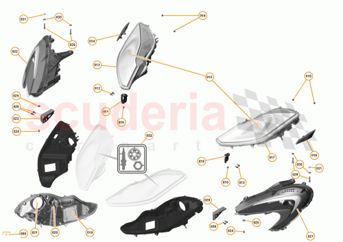 Part Diagram for McLaren 11A4989CP