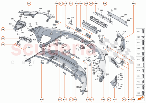 Part Diagram for McLaren 28AA661CP