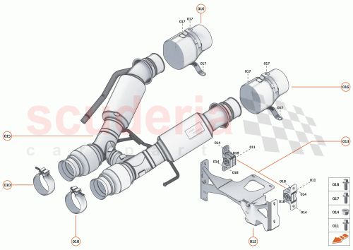 Part Diagram for McLaren 11H0173CP