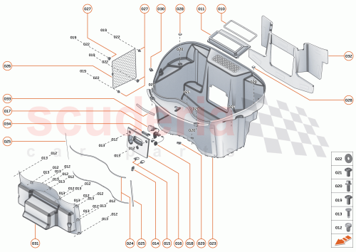 Part Diagram for McLaren 13AA721CP
