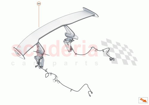 Part Diagram for McLaren 13AA901MP