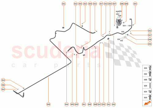 Part Diagram for McLaren 15BA144CP