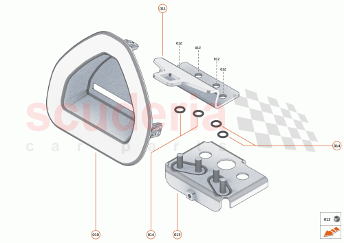 Part Diagram for McLaren 00RG023