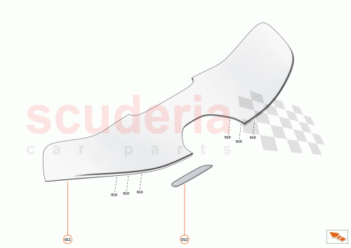 Part Diagram for McLaren 26AD256SP