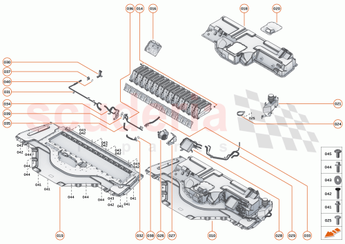 Part Diagram for McLaren 23JA047CP