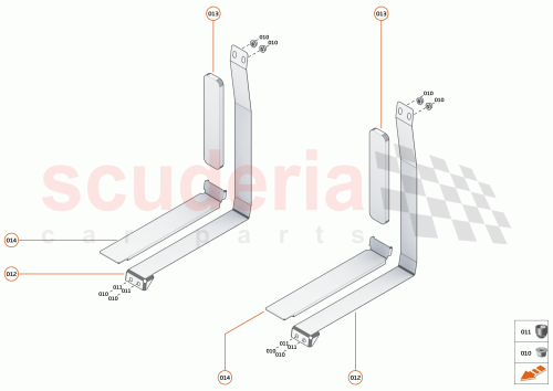 Part Diagram for McLaren 23KA053CP
