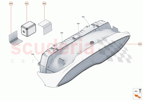 Part Diagram for McLaren 22MA514GP