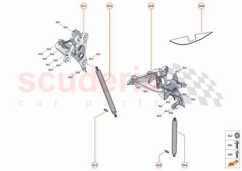 Part Diagram for McLaren 14AB681SP