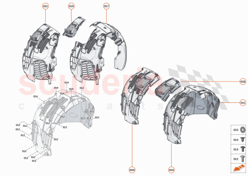 Part Diagram for McLaren 14AB768RP