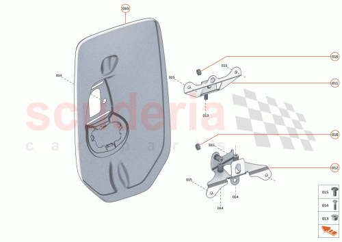 Part Diagram for McLaren 15NA435CP