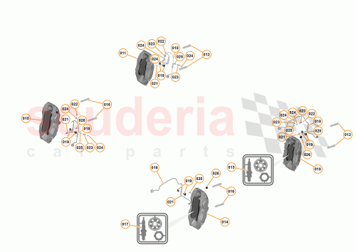 Part Diagram for McLaren 00RB022