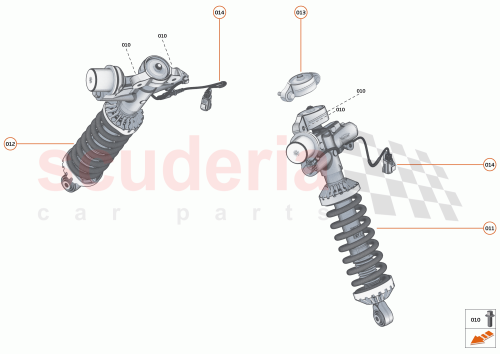 Part Diagram for McLaren 00RA699