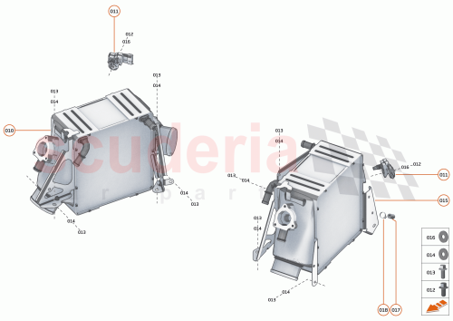 Part Diagram for McLaren 12F0955RP