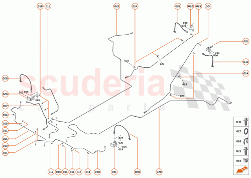 Part Diagram for McLaren 23CA013CP