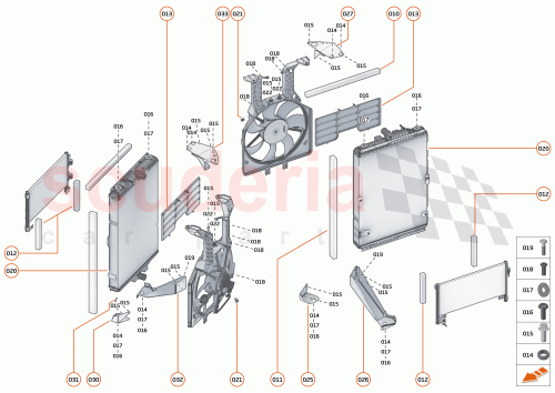 Part Diagram for McLaren 14LA087CP