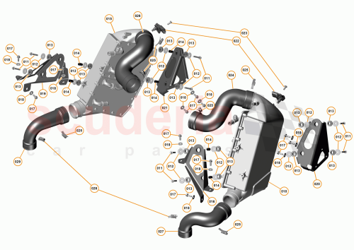 Part Diagram for McLaren 12F0427CP