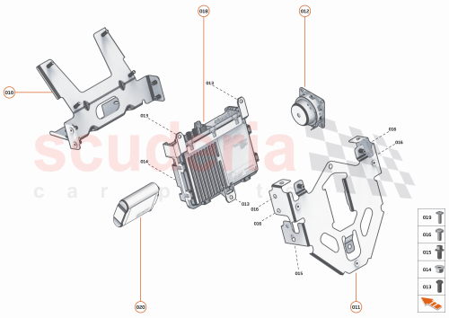 Part Diagram for McLaren 00RA521