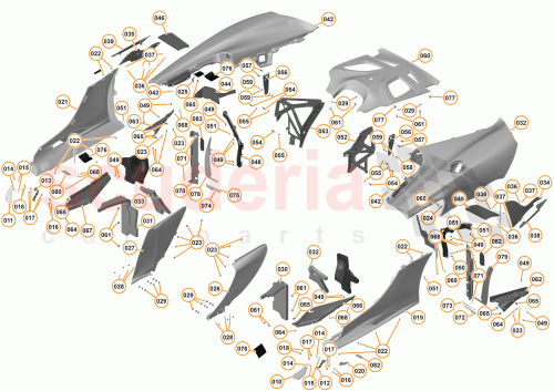 Part Diagram for McLaren 11A6418SP