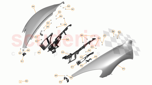 Part Diagram for McLaren 11A6915CP