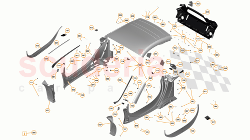 Part Diagram for McLaren 11A1074CP