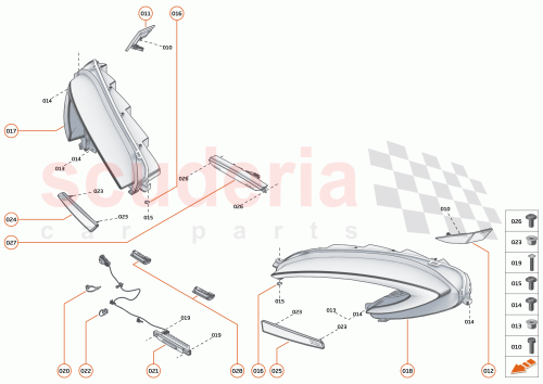 Part Diagram for McLaren 13A3022CP
