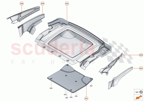 Part Diagram for McLaren 14AB165SP