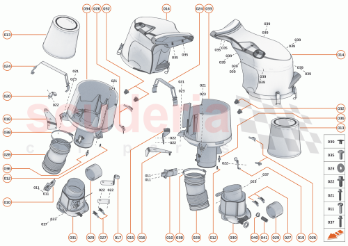 Part Diagram for McLaren 15FA040CP