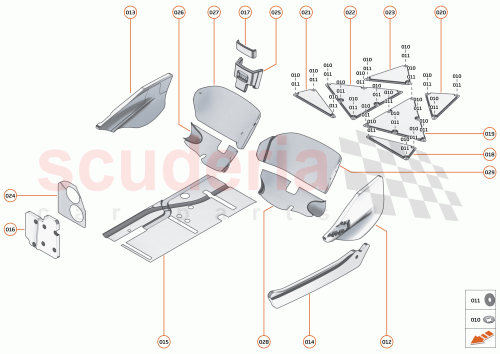 Part Diagram for McLaren 23AB505CP
