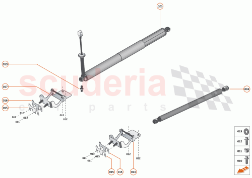 Part Diagram for McLaren 22AA610GP